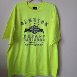 Harley Davidson Genuine Harley Davidson Motorcycles TShirt Mens Size 2XL NWOT